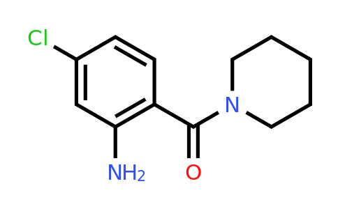 CAS 791098-01-6 | 5-Chloro-2-(piperidine-1-carbonyl)aniline