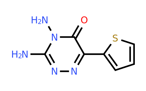 CAS 791567-84-5 | 3,4-diamino-6-(thiophen-2-yl)-4,5-dihydro-1,2,4-triazin-5-one