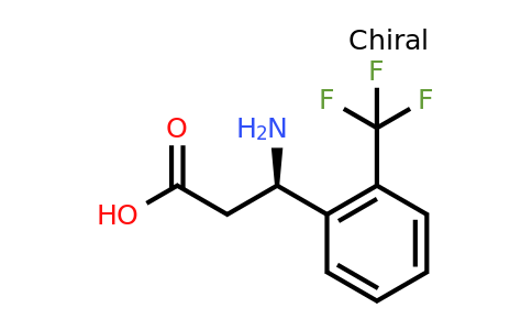 CAS 791582-16-6 | (R)-3-Amino-3-(2-(trifluoromethyl)phenyl)propanoic acid
