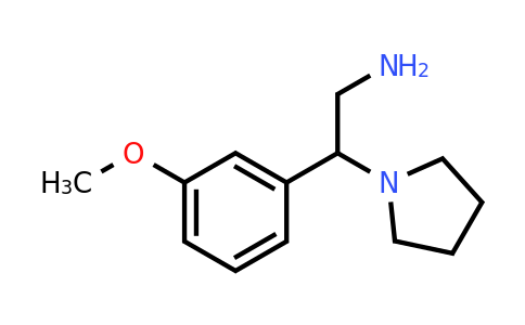 CAS 791600-98-1 | 2-(3-methoxyphenyl)-2-(pyrrolidin-1-yl)ethan-1-amine