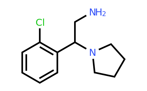 CAS 791601-03-1 | 2-(2-chlorophenyl)-2-(pyrrolidin-1-yl)ethan-1-amine
