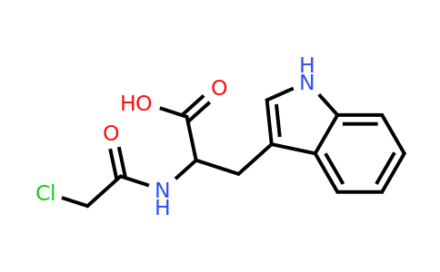CAS 79189-76-7 | 2-(2-chloroacetamido)-3-(1H-indol-3-yl)propanoic acid