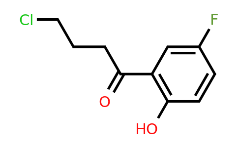 CAS 79214-31-6 | 4-chloro-1-(5-fluoro-2-hydroxyphenyl)butan-1-one