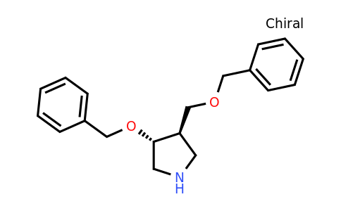 CAS 792185-94-5 | (3R,4R)-3-(benzyloxy)-4-[(benzyloxy)methyl]pyrrolidine
