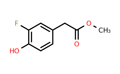 CAS 79280-92-5 | methyl 2-(3-fluoro-4-hydroxyphenyl)acetate