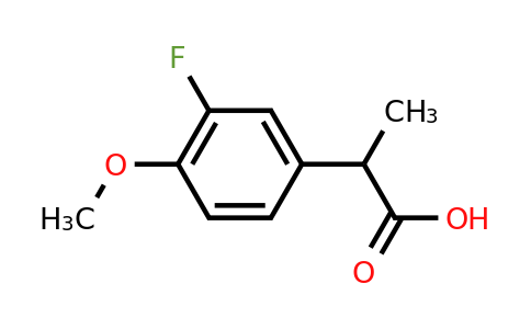 CAS 79281-00-8 | 2-(3-fluoro-4-methoxyphenyl)propanoic acid