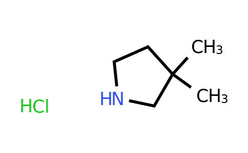 CAS 792915-20-9 | 3,3-dimethylpyrrolidine hydrochloride