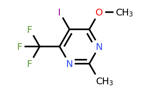 CAS 792934-97-5 | 5-Iodo-4-methoxy-2-methyl-6-(trifluoromethyl)pyrimidine