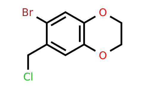 CAS 792954-07-5 | 6-bromo-7-(chloromethyl)-2,3-dihydro-1,4-benzodioxine