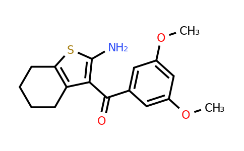 CAS 793678-79-2 | 3-(3,5-dimethoxybenzoyl)-4,5,6,7-tetrahydro-1-benzothiophen-2-amine
