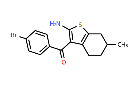 CAS 793678-82-7 | 3-(4-bromobenzoyl)-6-methyl-4,5,6,7-tetrahydro-1-benzothiophen-2-amine