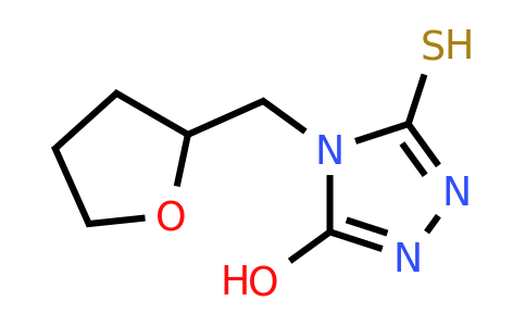 CAS 793678-88-3 | 4-[(oxolan-2-yl)methyl]-5-sulfanyl-4H-1,2,4-triazol-3-ol