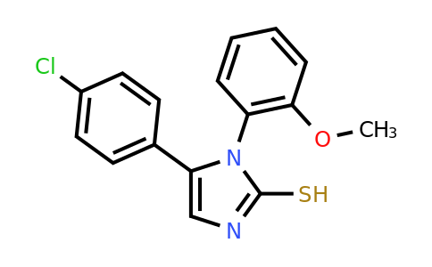 CAS 793678-90-7 | 5-(4-chlorophenyl)-1-(2-methoxyphenyl)-1H-imidazole-2-thiol