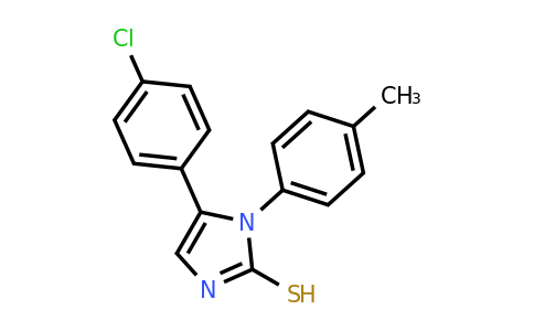 CAS 793678-91-8 | 5-(4-chlorophenyl)-1-(4-methylphenyl)-1H-imidazole-2-thiol