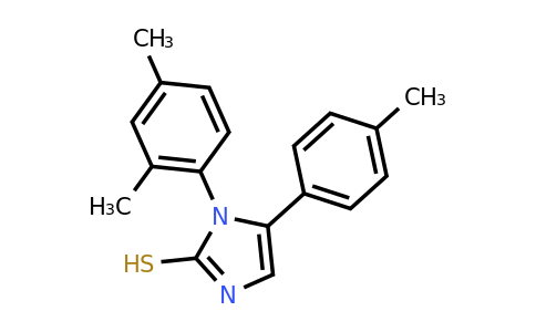 CAS 793678-94-1 | 1-(2,4-dimethylphenyl)-5-(4-methylphenyl)-1H-imidazole-2-thiol