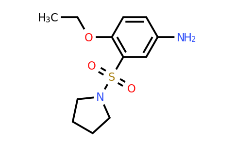 CAS 793678-97-4 | 4-ethoxy-3-(pyrrolidine-1-sulfonyl)aniline