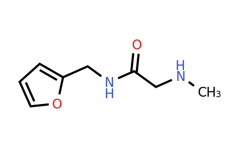CAS 793679-00-2 | N-(Furan-2-ylmethyl)-2-(methylamino)acetamide
