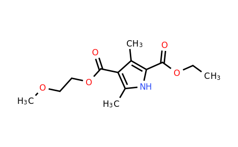 CAS 793679-03-5 | 2-ethyl 4-(2-methoxyethyl) 3,5-dimethyl-1H-pyrrole-2,4-dicarboxylate