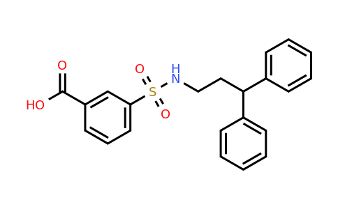 CAS 793690-06-9 | 3-[(3,3-diphenylpropyl)sulfamoyl]benzoic acid