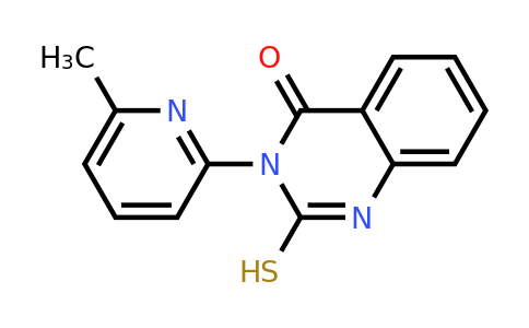 CAS 793716-10-6 | 3-(6-methylpyridin-2-yl)-2-sulfanyl-3,4-dihydroquinazolin-4-one