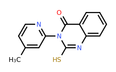 CAS 793716-11-7 | 3-(4-methylpyridin-2-yl)-2-sulfanyl-3,4-dihydroquinazolin-4-one