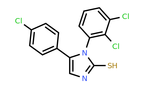 CAS 793716-14-0 | 5-(4-chlorophenyl)-1-(2,3-dichlorophenyl)-1H-imidazole-2-thiol
