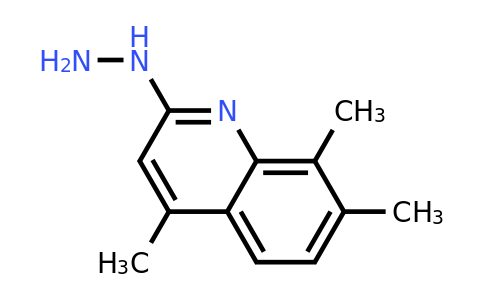 CAS 793727-49-8 | 2-Hydrazinyl-4,7,8-trimethylquinoline