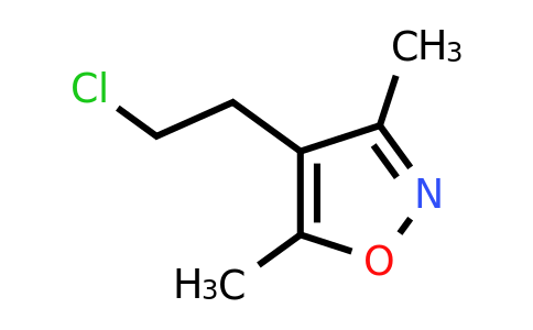 CAS 79379-02-5 | 4-(2-chloroethyl)-3,5-dimethyl-1,2-oxazole