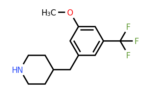 CAS 794500-99-5 | 4-(3-Methoxy-5-trifluoromethyl-benzyl)-piperidine