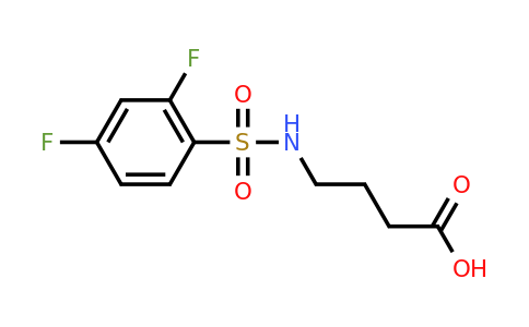 CAS 794553-83-6 | 4-(2,4-difluorobenzenesulfonamido)butanoic acid