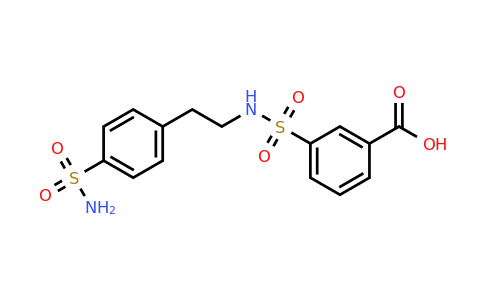 CAS 794553-85-8 | 3-{[2-(4-sulfamoylphenyl)ethyl]sulfamoyl}benzoic acid