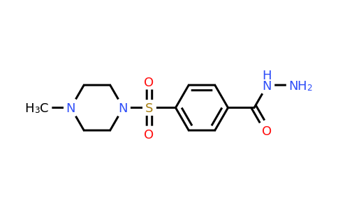 CAS 794554-69-1 | 4-[(4-methylpiperazin-1-yl)sulfonyl]benzohydrazide