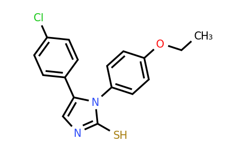 CAS 794554-70-4 | 5-(4-chlorophenyl)-1-(4-ethoxyphenyl)-1H-imidazole-2-thiol