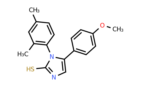 CAS 794554-71-5 | 1-(2,4-dimethylphenyl)-5-(4-methoxyphenyl)-1H-imidazole-2-thiol