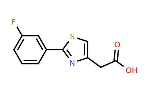CAS 794554-74-8 | 2-[2-(3-fluorophenyl)-1,3-thiazol-4-yl]acetic acid