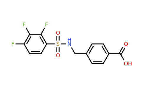 CAS 794559-15-2 | 4-[(2,3,4-trifluorobenzenesulfonamido)methyl]benzoic acid