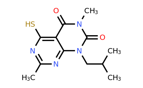 CAS 794559-23-2 | 3,7-dimethyl-1-(2-methylpropyl)-5-sulfanyl-1H,2H,3H,4H-[1,3]diazino[4,5-d]pyrimidine-2,4-dione