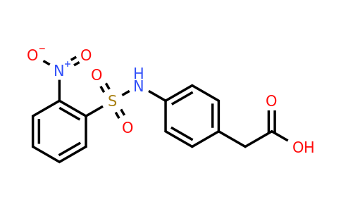 CAS 794584-39-7 | 2-[4-(2-nitrobenzenesulfonamido)phenyl]acetic acid