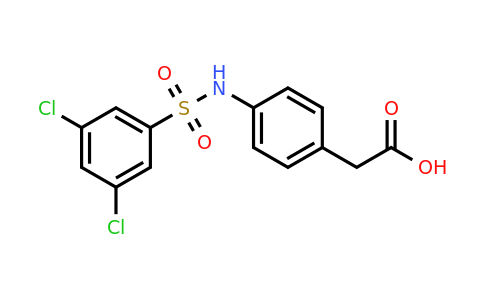CAS 794584-43-3 | 2-[4-(3,5-dichlorobenzenesulfonamido)phenyl]acetic acid