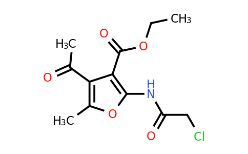 CAS 795290-93-6 | ethyl 4-acetyl-2-(2-chloroacetamido)-5-methylfuran-3-carboxylate
