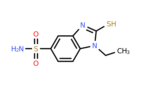 CAS 795291-33-7 | 1-ethyl-2-sulfanyl-1H-1,3-benzodiazole-5-sulfonamide