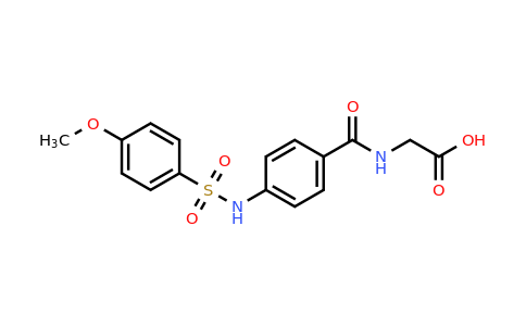 CAS 795293-19-5 | 2-{[4-(4-methoxybenzenesulfonamido)phenyl]formamido}acetic acid