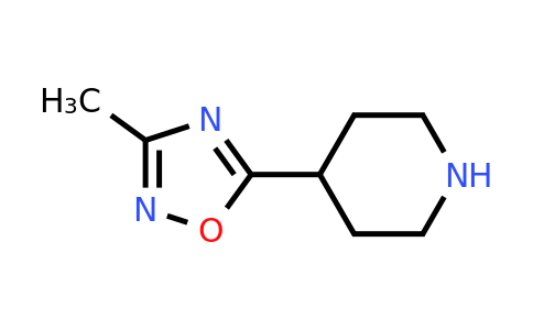 CAS 795310-41-7 | 4-(3-Methyl-1,2,4-oxadiazol-5-YL)piperidine
