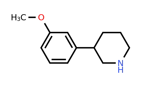 CAS 79601-21-1 | 3-(3-Methoxyphenyl)-piperidine