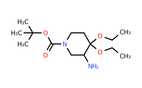 CAS 796062-33-4 | 3-Amino-4,4-diethoxypiperidine-1-carboxylic acid tert-butyl ester