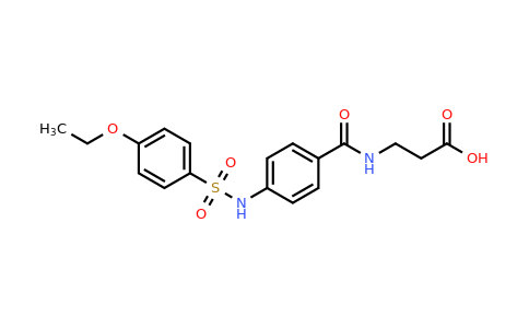 CAS 796065-15-1 | 3-{[4-(4-ethoxybenzenesulfonamido)phenyl]formamido}propanoic acid