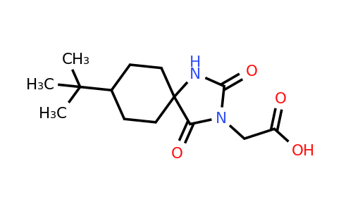 CAS 796067-46-4 | 2-{8-tert-butyl-2,4-dioxo-1,3-diazaspiro[4.5]decan-3-yl}acetic acid