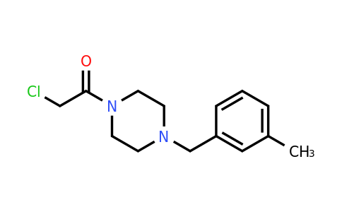 CAS 796067-49-7 | 2-chloro-1-{4-[(3-methylphenyl)methyl]piperazin-1-yl}ethan-1-one