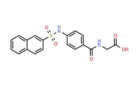 CAS 796083-82-4 | 2-{[4-(naphthalene-2-sulfonamido)phenyl]formamido}acetic acid