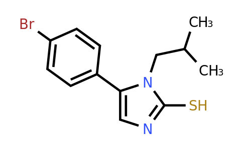 CAS 796084-50-9 | 5-(4-bromophenyl)-1-(2-methylpropyl)-1H-imidazole-2-thiol